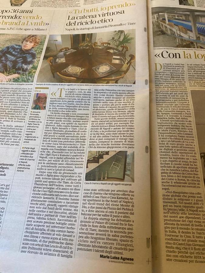 Ferienwohnung Casa Kamalei, Tra Plebiscito E Lungomare Neapel Exterior foto